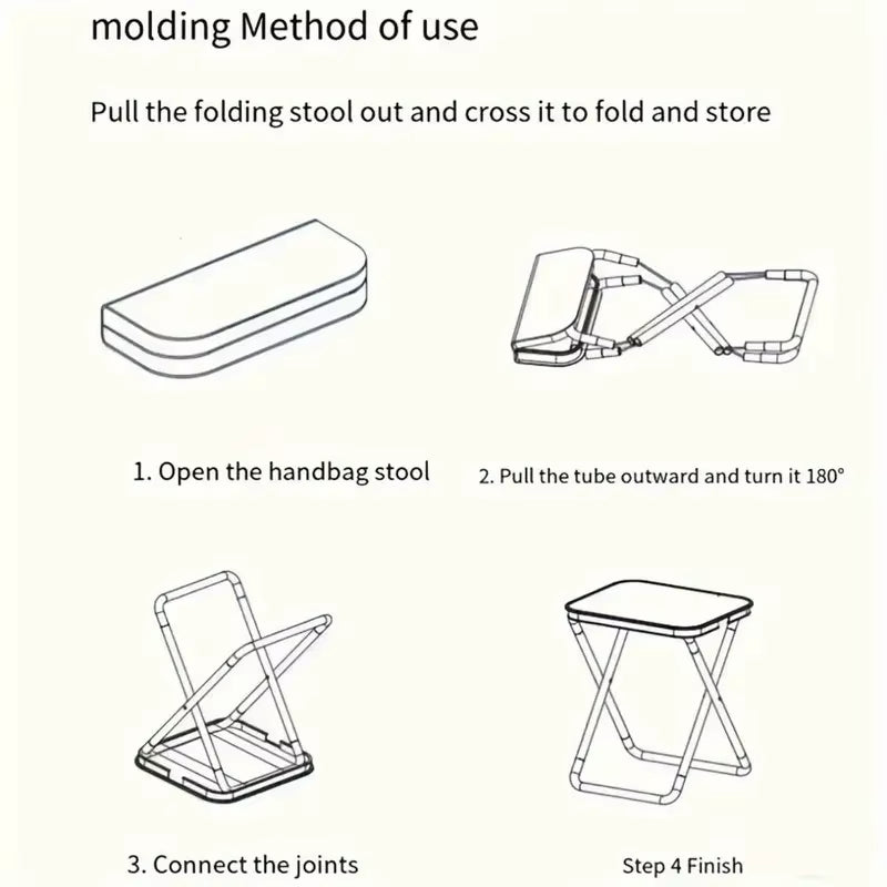 Portable Folding Stool Chair